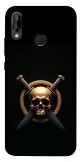 Чохол на Huawei P20 Lite Golden Skull фото 1 Чохол на Huawei P20 Lite Golden Skull фото 1 з 1
