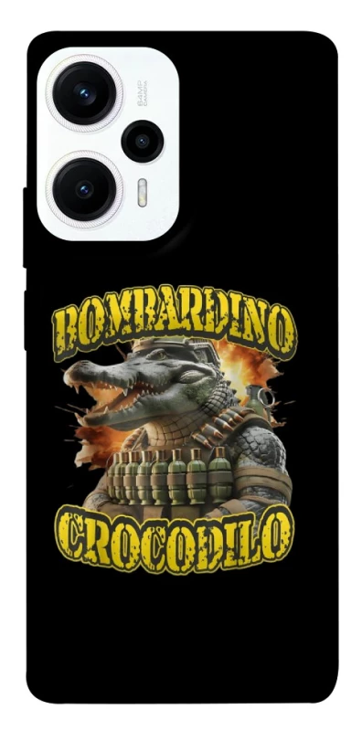 Чохол на Xiaomi Poco F5 / Note 12 Turbo Bombardino Crocodilo фото 1 з 1