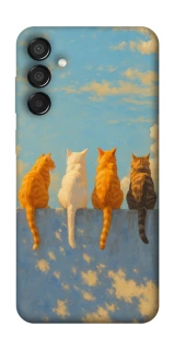 Чехол на Samsung Galaxy M15 5G cats on wall фото 1 Чехол на Samsung Galaxy M15 5G cats on wall фото 1 из 1