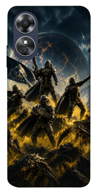 Чохол на Oppo A17 HELLDIVERS фото 1 з 1