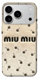 Чохол на Apple iPhone 18 Pro Max Miu Miu фото 1 з 1
