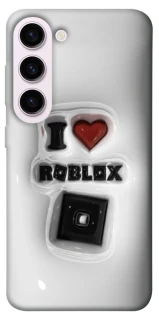 Чохол на Samsung Galaxy S23+ I love Roblox фото 1 з 1