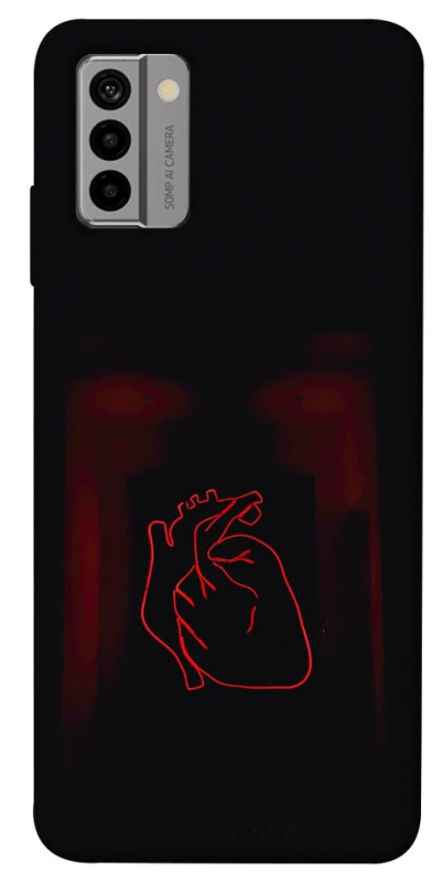 Чехол на Nokia G22 Красное сердце фото 1 из 1