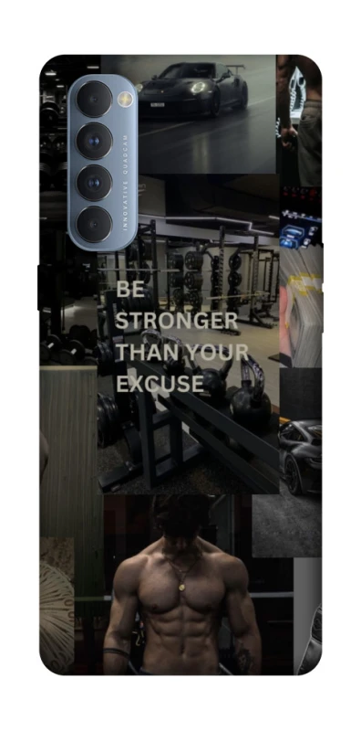 Чохол на Oppo Reno 4 Pro Be stronger фото 1 з 1