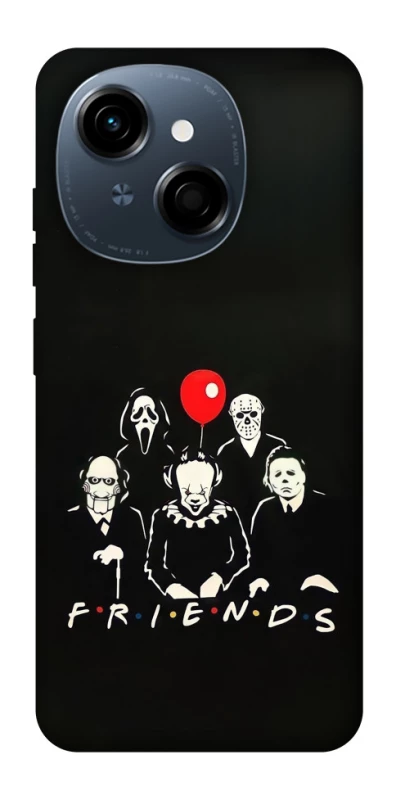 Чехол на TECNO Spark Go 1 Horror Friends фото 1 из 1