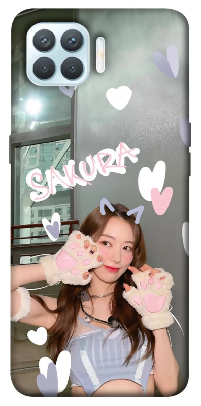 Чохол на Oppo F17 Pro Sakura - LE SSERAFIM фото 1 з 1