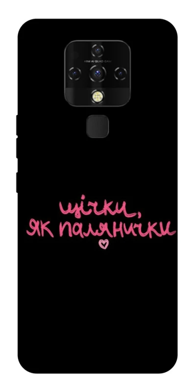 Чохол на TECNO Camon 16 SE Щічки, як палянички фото 1 з 1