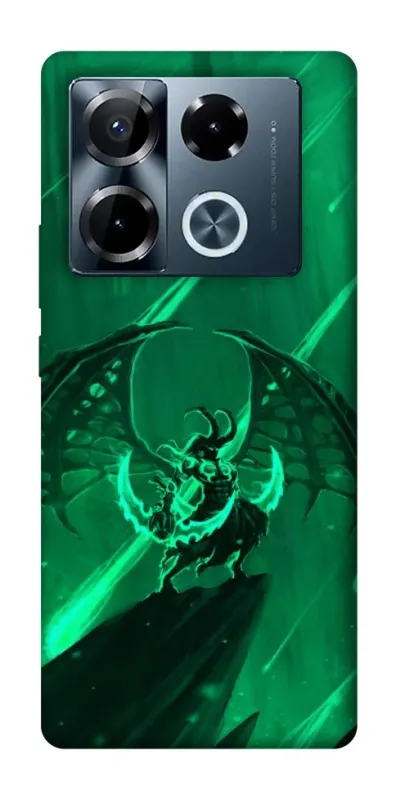 Чехол на Infinix Note 40 Pro 4G Warcraft Illidan фото 1 из 1