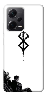 Чохол на Xiaomi Redmi Note 12 Pro 5G berserk white фото 1 з 1