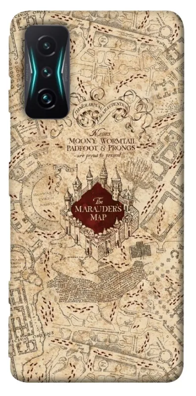 Чохол на Xiaomi Redmi K50 Gaming Marauders map фото 1 з 1
