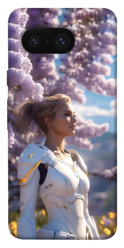 Чехол на Google Pixel 8 Cyber space girl ver.1 фото 1 из 1