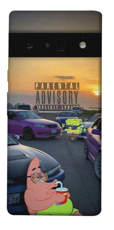 Чохол на Google Pixel 6 Pro Патрік на перегонах фото 1 з 1