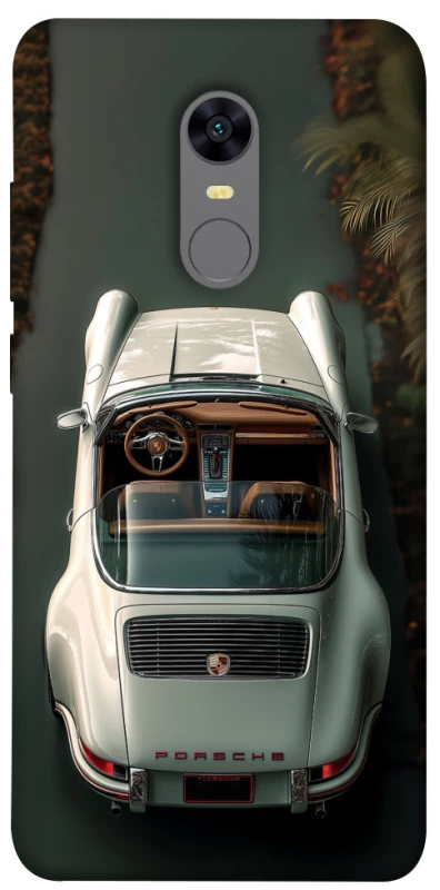 Чехол на Xiaomi Redmi 5 Plus / Redmi Note 5 (Single Camera) White porsche фото 1 из 1