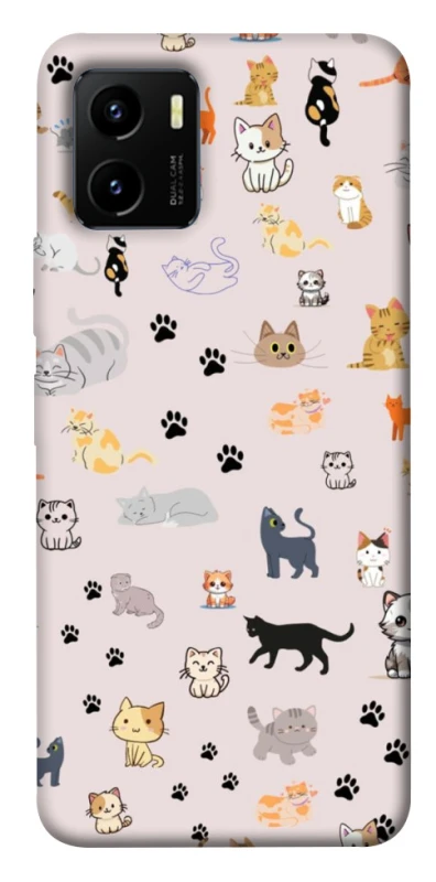 Чохол на Vivo Y15s Cat style ver.1 фото 1 з 1
