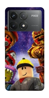 Чехол на Xiaomi Poco F6 Pro Roblox galaxy warriors фото 1 из 1