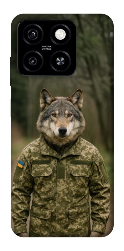 Чохол на ZTE Blade A55 4G Вовк захисник фото 1 з 1