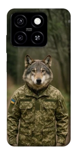 Чехол на ZTE Blade A55 4G Волк защитник фото 1 из 1