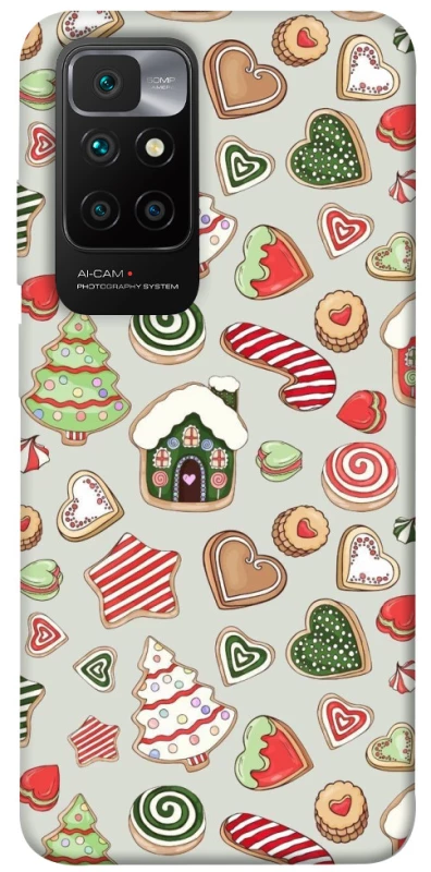 Чохол на Xiaomi Redmi 10 Новорічний v7 фото 1 з 1