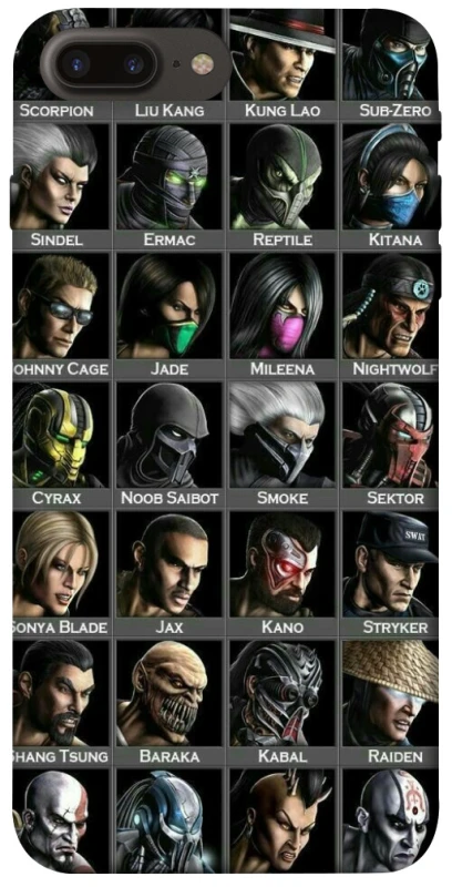 Чехол на Apple iPhone 7 plus / 8 plus Mortal Kombat фото 1 из 1