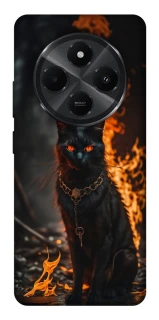 Чохол на Xiaomi Poco C75 Вогняний кіт фото 1 з 1