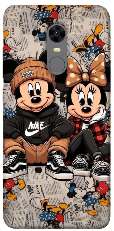 Чехол на Xiaomi Redmi 5 Plus / Redmi Note 5 (Single Camera) Miki & Mini фото 1 из 1