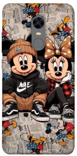 Чехол на Xiaomi Redmi 5 Plus / Redmi Note 5 (Single Camera) Miki & Mini фото 1 из 1