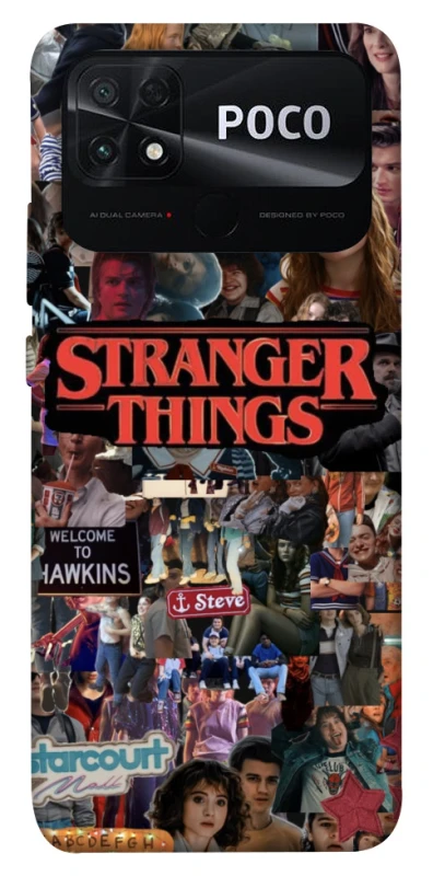 Чехол на Xiaomi Poco C40 Stranger Things ver.28 фото 1 из 1