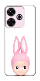 Чехол на Xiaomi Redmi 13 4G Minimal Bunny Peek фото 1 из 1