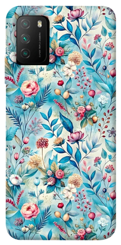 Чохол на Xiaomi Poco M3 Floral design ver.5 фото 1 з 1