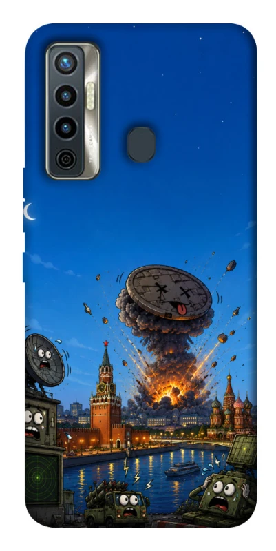 Чохол на TECNO Camon 17 Moscow never sleeps ver.8 фото 1 з 1