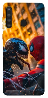 Чохол на Samsung Galaxy A21 Venom vs Spiderman фото 1 з 1