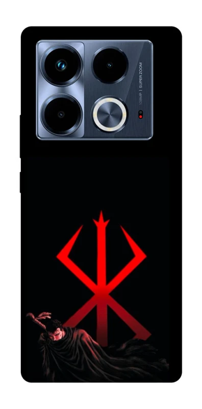 Чохол на Infinix Note 40 4G Berserk Red Logo фото 1 з 1