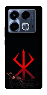 Чехол на Infinix Note 40 4G Berserk Red Logo фото 1 из 1