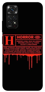 Чохол на Xiaomi Redmi Note 11 (Global) / Note 11S Horror Halloween фото 1 з 1