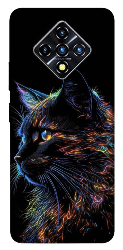 Чохол на Infinix Zero 8 Чорний кіт фото 1 з 1
