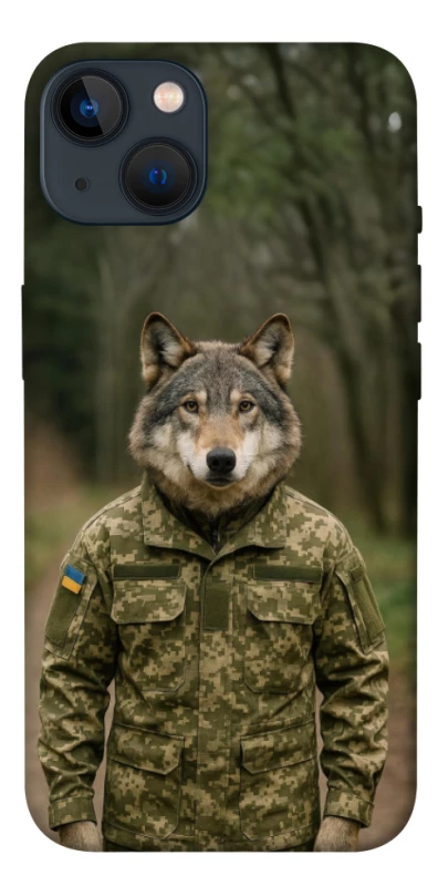 Чохол на Apple iPhone 13 (6.1") Вовк захисник фото 1 з 1