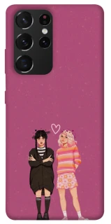 Чохол на Samsung Galaxy S21 Ultra Raven & Rainbow Wednesday фото 1 з 1