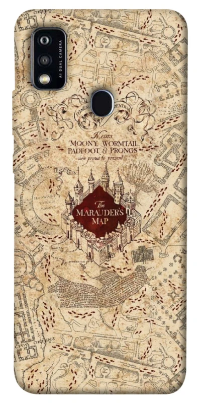 Чохол на ZTE Blade A51 Harry Potter Marauder's Map фото 1 з 1