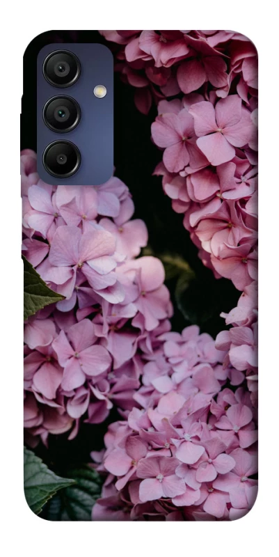 Чохол на Samsung Galaxy A15 4G/5G Рожеві гартензії фото 1 з 1