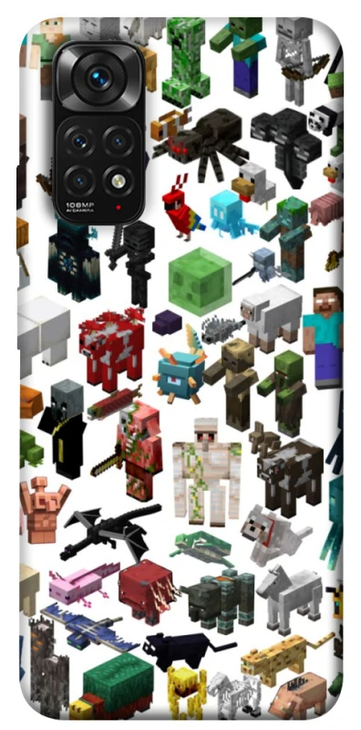 Чохол на Xiaomi Redmi Note 11 (Global) / Note 11S Minecraft v4 фото 1 з 1