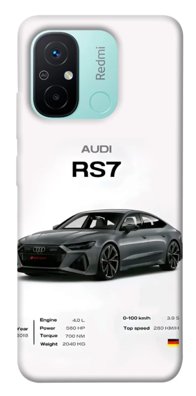 Чохол на Xiaomi Redmi 12C / Poco C55 Audi RS7 фото 1 з 1