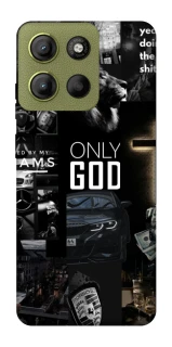 Чехол на Motorola Moto G15 4G Only God фото 1 из 1