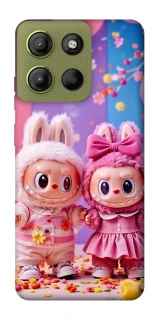 Чехол на Motorola Moto G15 4G Labubu twins ver.2 фото 1 из 1