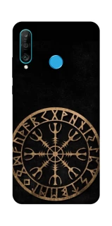 Чехол на Huawei P30 lite Рунический круг v2 фото 1 из 1
