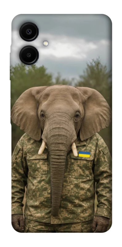 Чехол на Samsung Galaxy A06 Слон защитник фото 1 из 1