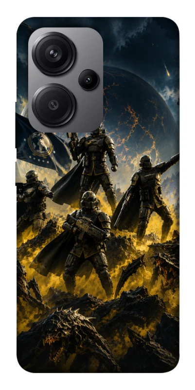 Чохол на Xiaomi Redmi Note 13 Pro+ HELLDIVERS фото 1 з 1