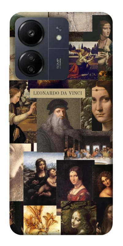 Чохол на Xiaomi Redmi 13C Leonardo da Vinci фото 1 з 1