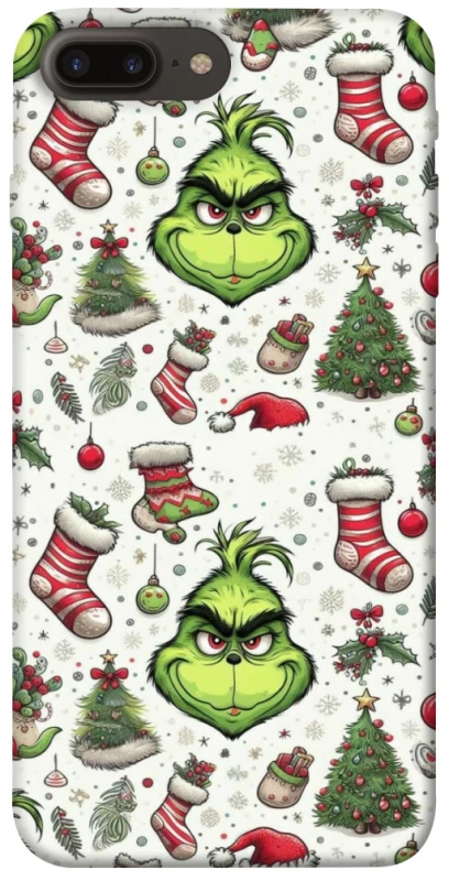Чохол на Apple iPhone 7 plus / 8 plus Grinch mood ver.3 фото 1 з 1