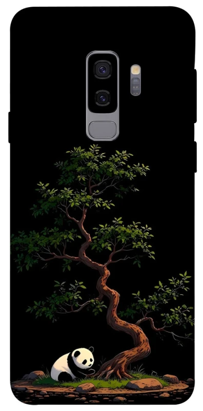Чохол на Samsung Galaxy S9+ Panda and tree фото 1 з 1