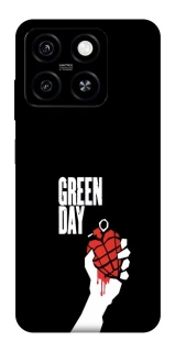 Чохол на ZTE Blade A55 4G Green Day logo фото 1 Чохол на ZTE Blade A55 4G Green Day logo фото 1 з 1